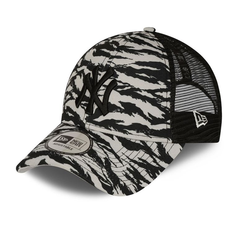 Gorras New Era 9forty Grises - New York Yankees Tiger Print 58407WNMJ